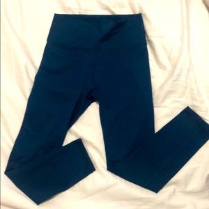 High-waisted 7/8 leggings
